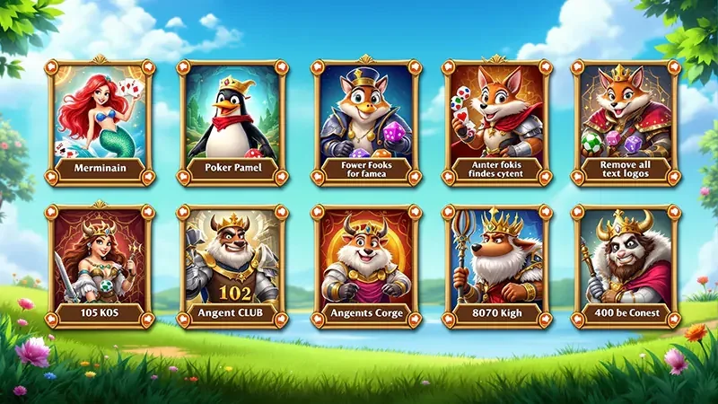Tampilan visual slot mobile dengan reel permainan